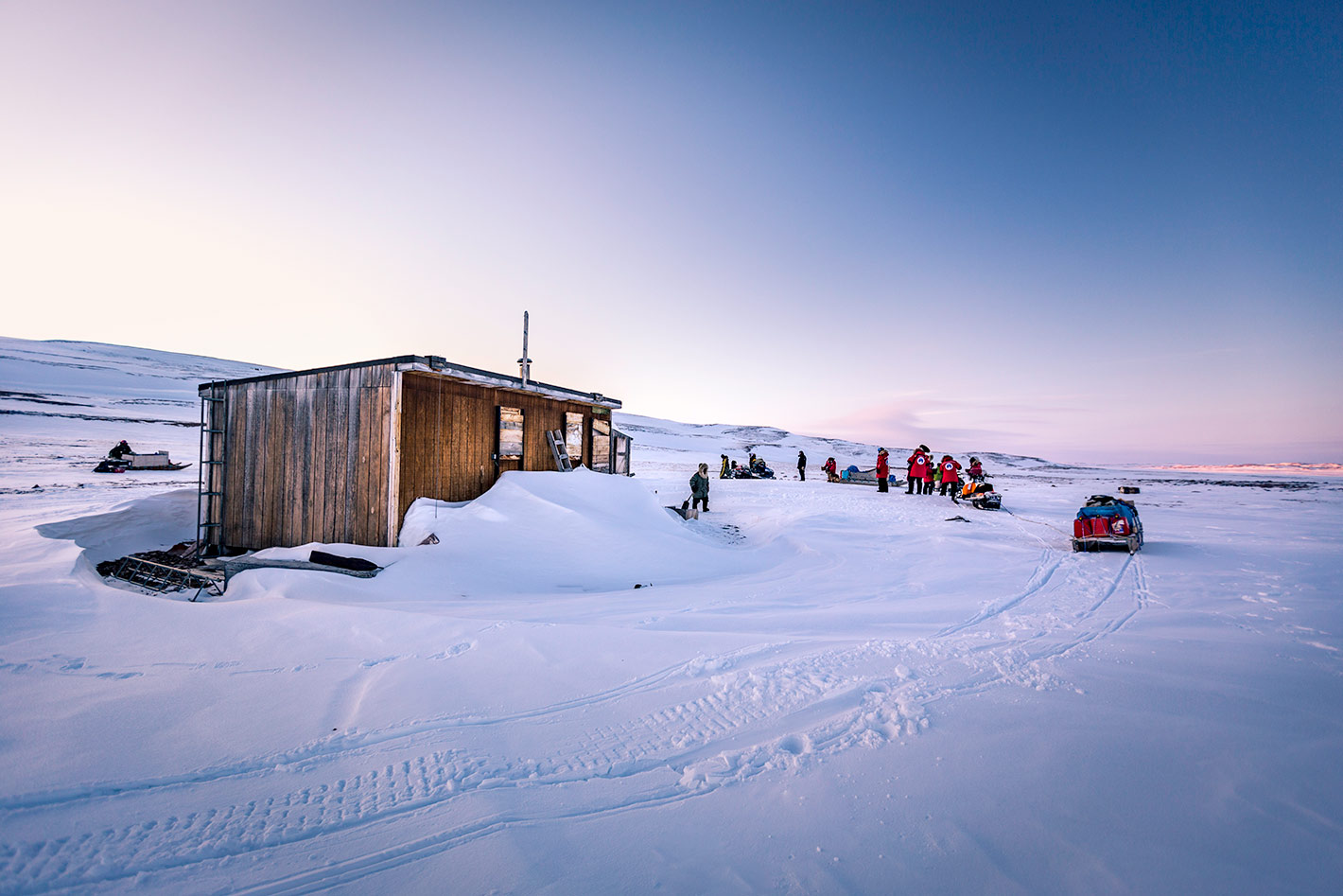 Valentin Pacaut Arctic nighttime